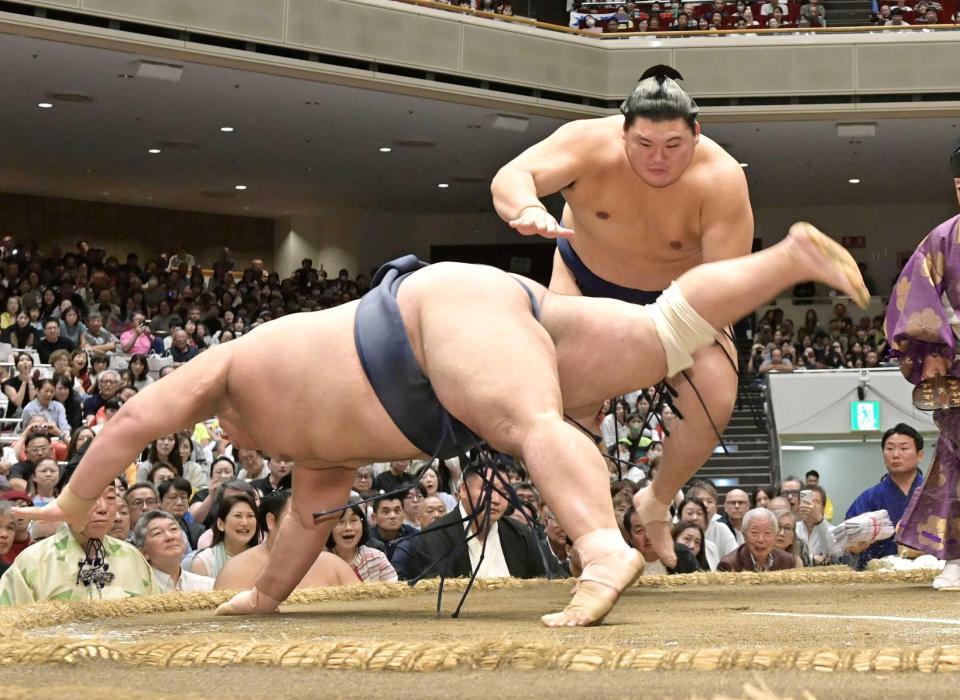 Onosato after securing his winning record from sole first place
