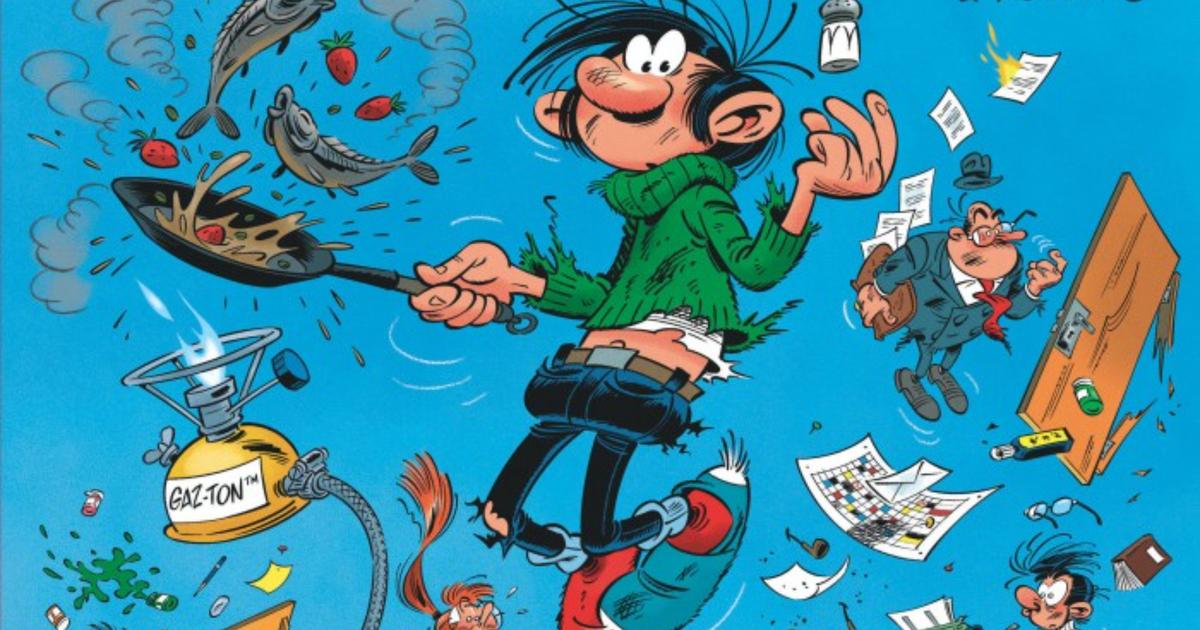 Gaston Lagaffe New Album Cover