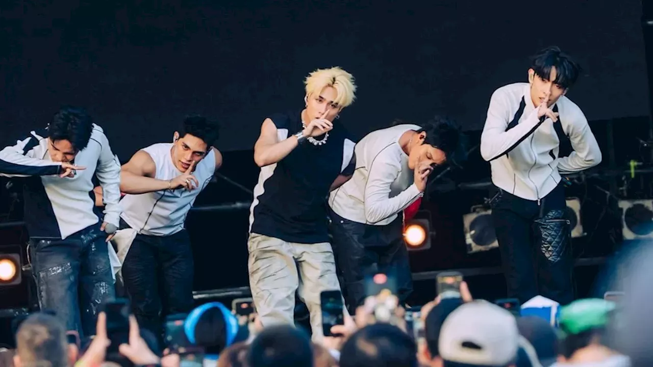 SB19 performs at international event