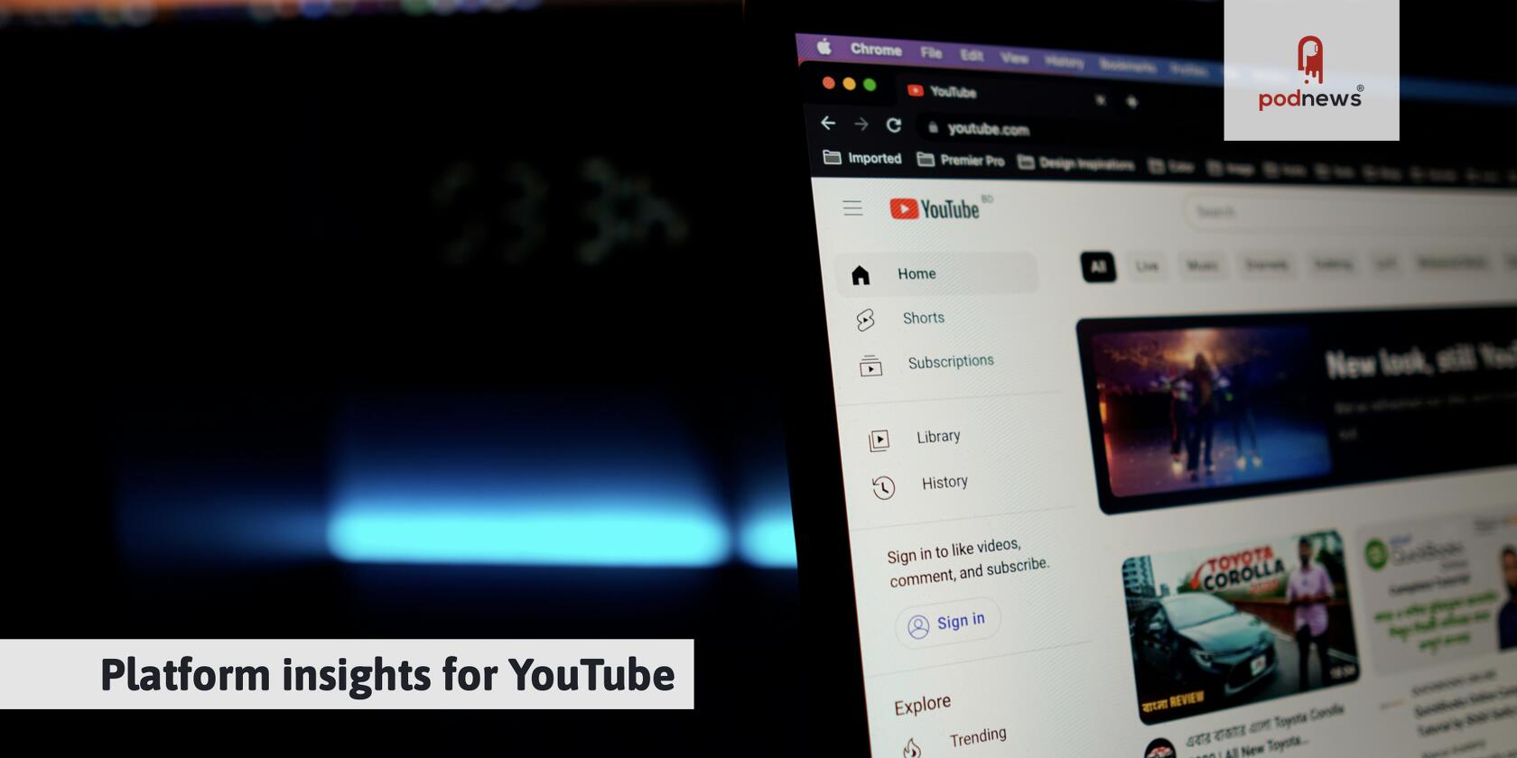 Podnews platform insights graphic