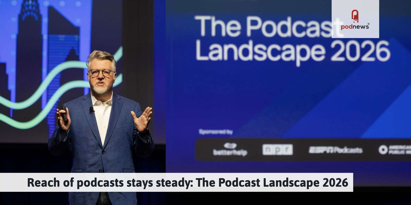 Podcast Landscape 2026 report cover