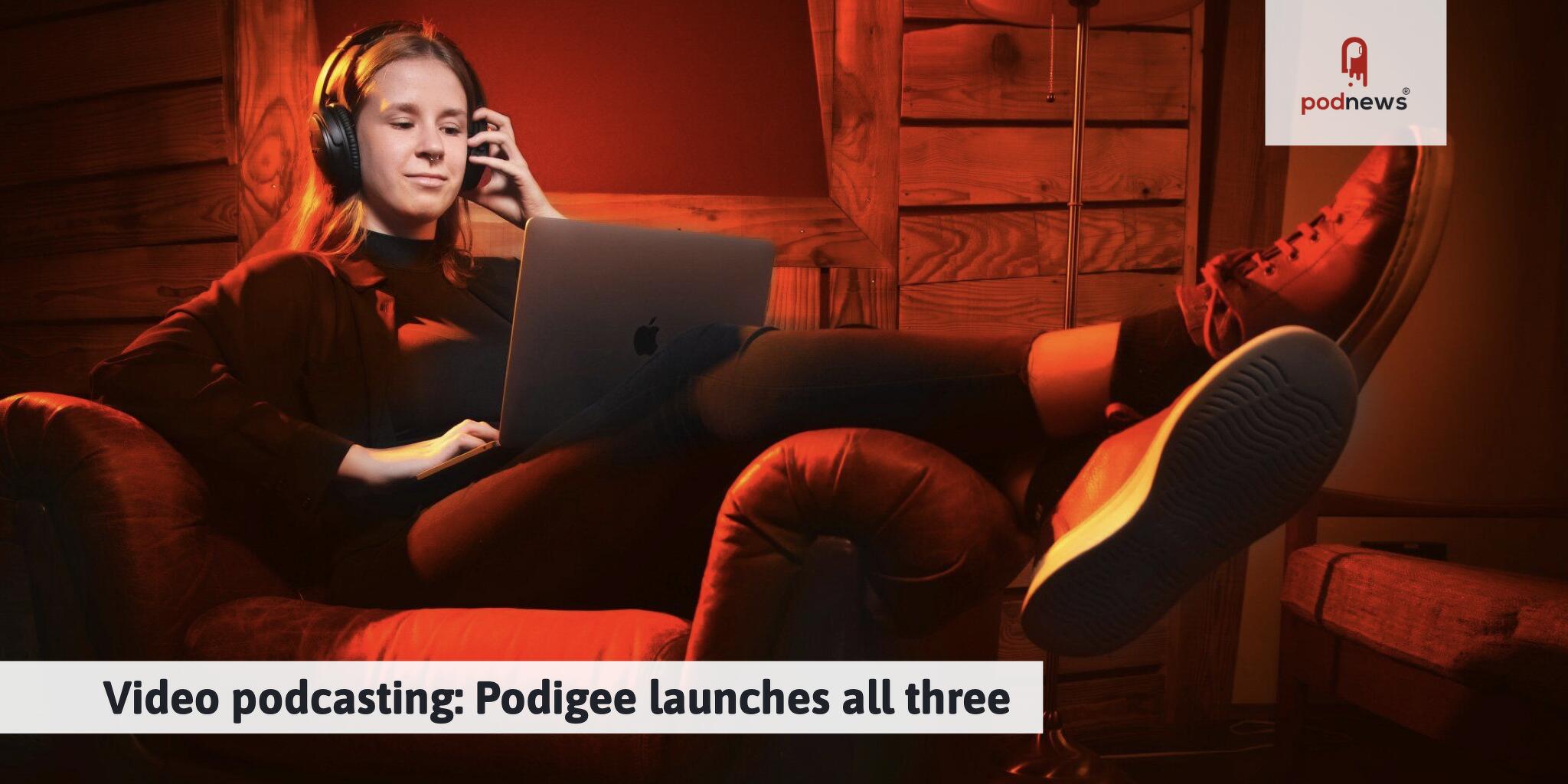 Podnews weekly roundup covering Podigee's video launch