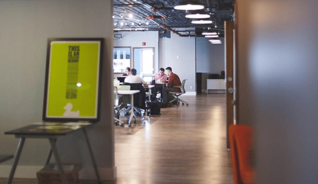 Turkish tech startup ecosystem hub signage