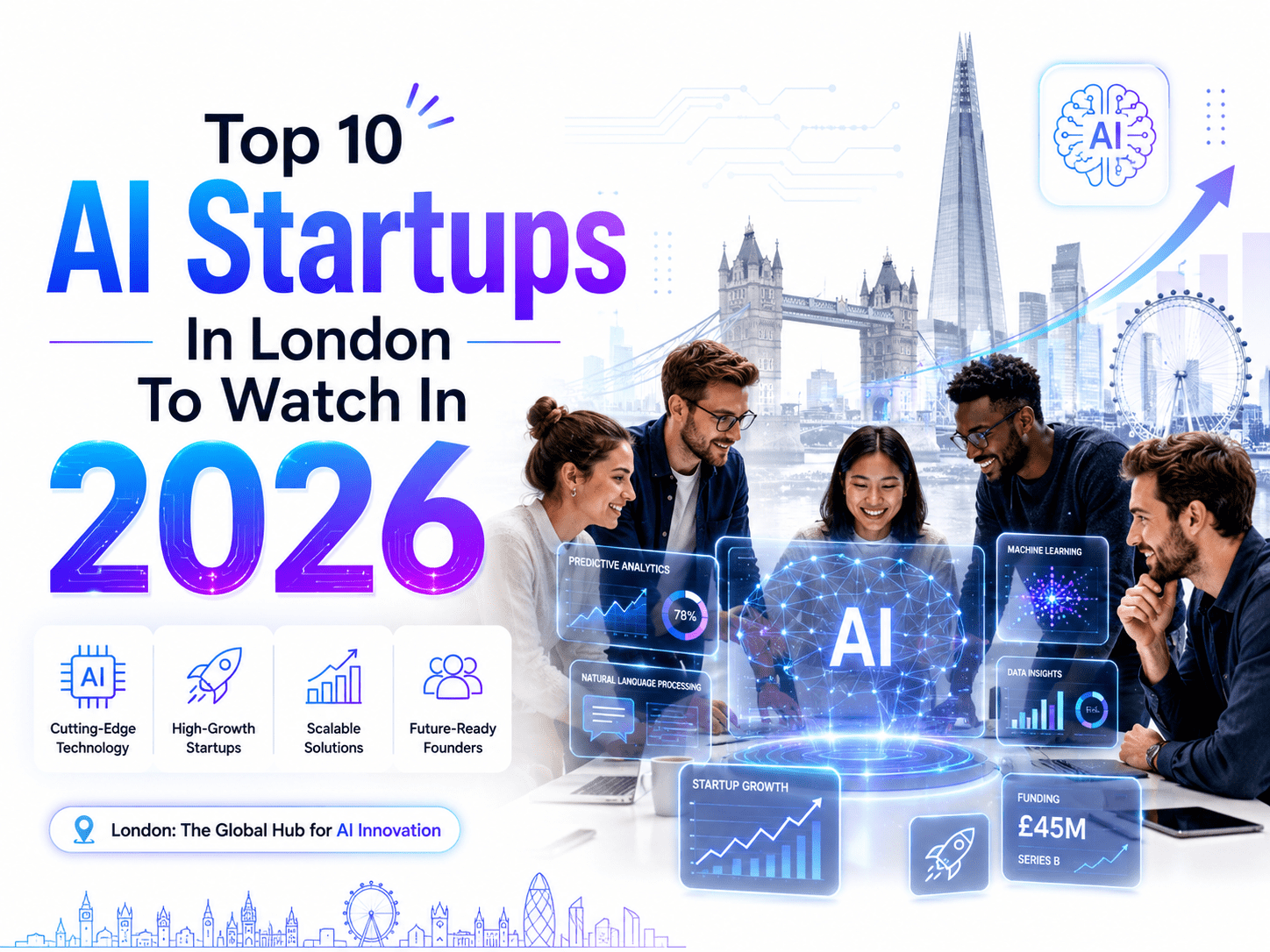 London AI startup hub in 2026 — top companies to watch
