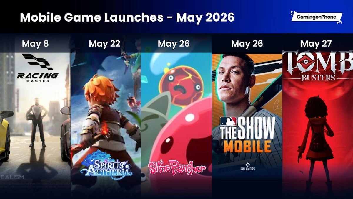 May 2026 mobile game launches calendar overview