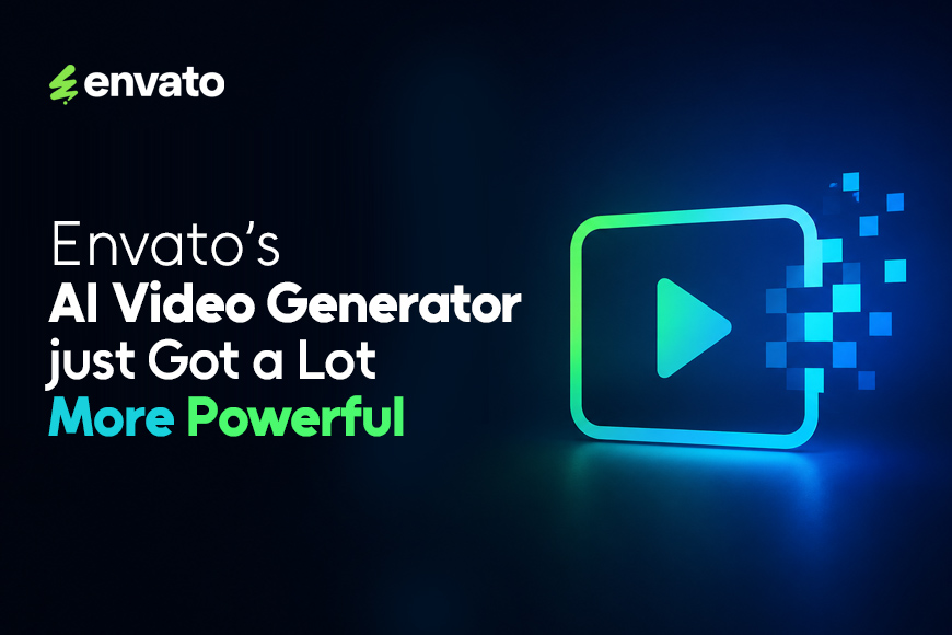Envato's upgraded AI video generator interface with Seedance 2.0