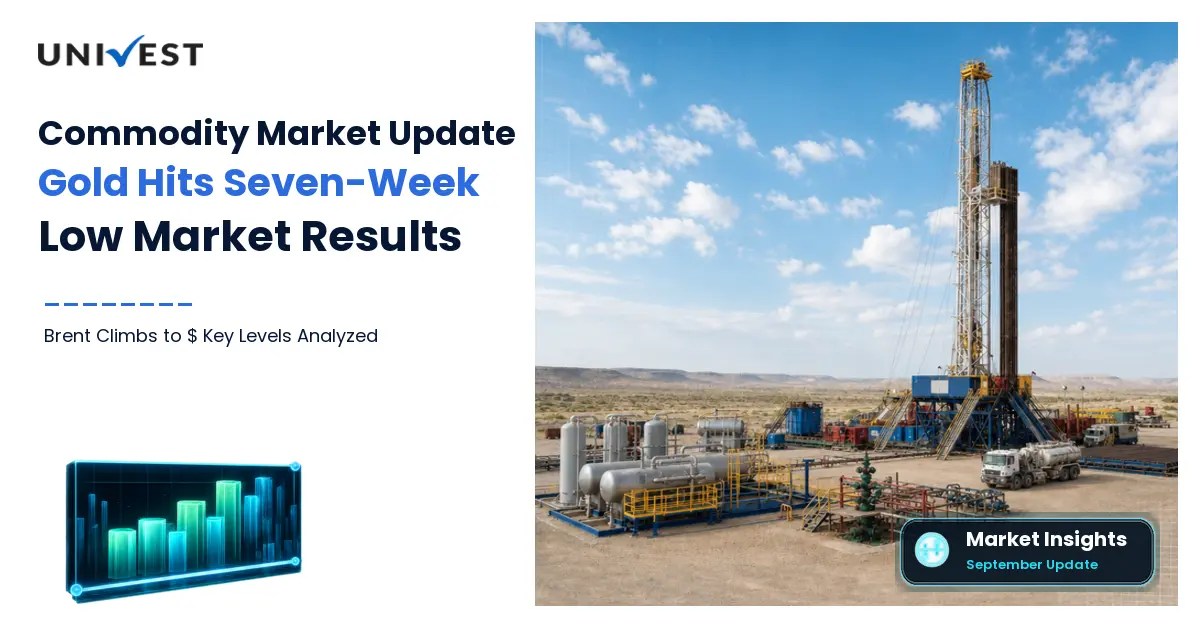 Gold near seven-week low ahead of Brent chart — commodity market update