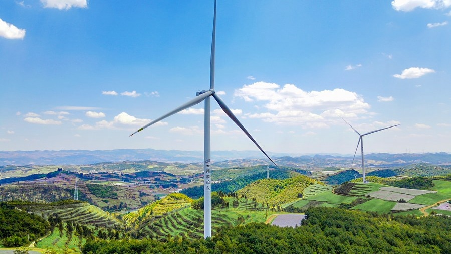 Image illustrating China's pivot to green tech
