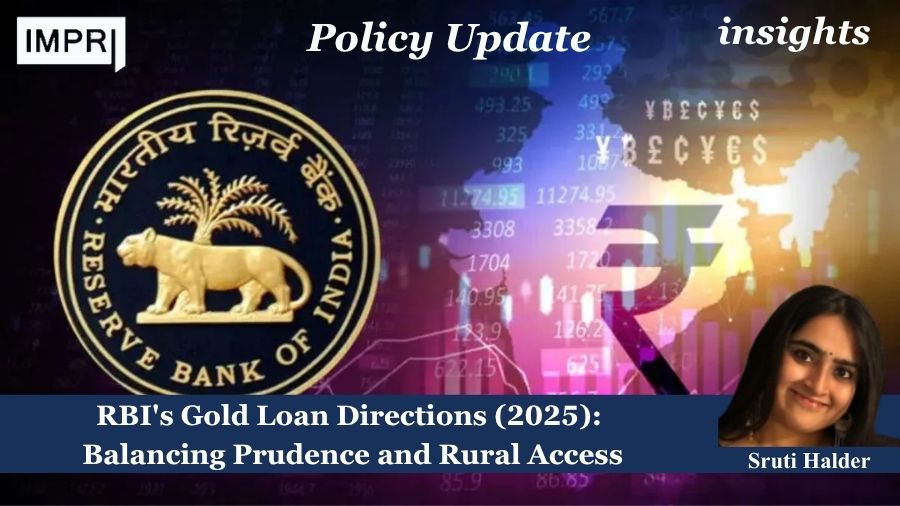 Illustration of gold loan processing