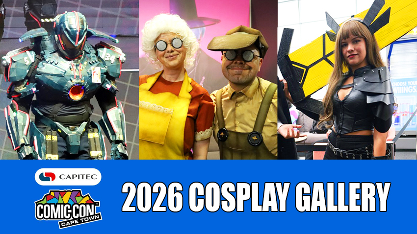 A gallery of standout cosplay looks from Comic Con Cape Town 2026