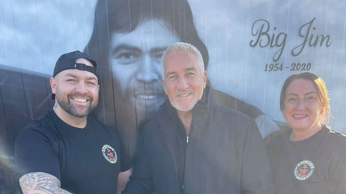 Paul Hollywood visiting a local bakery