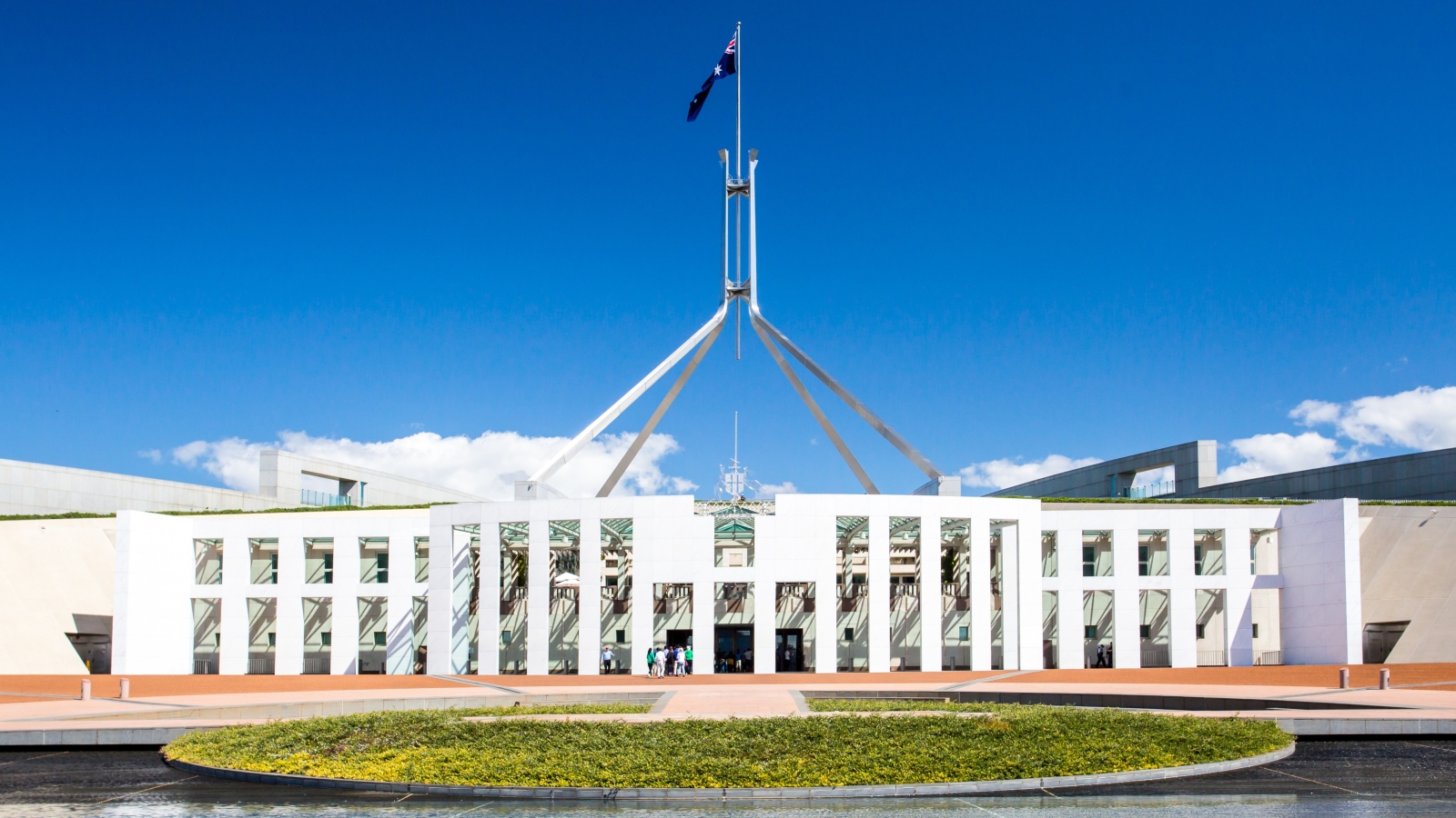 Australia's Parliament House, the site of the 2026 Federal Budget announcement