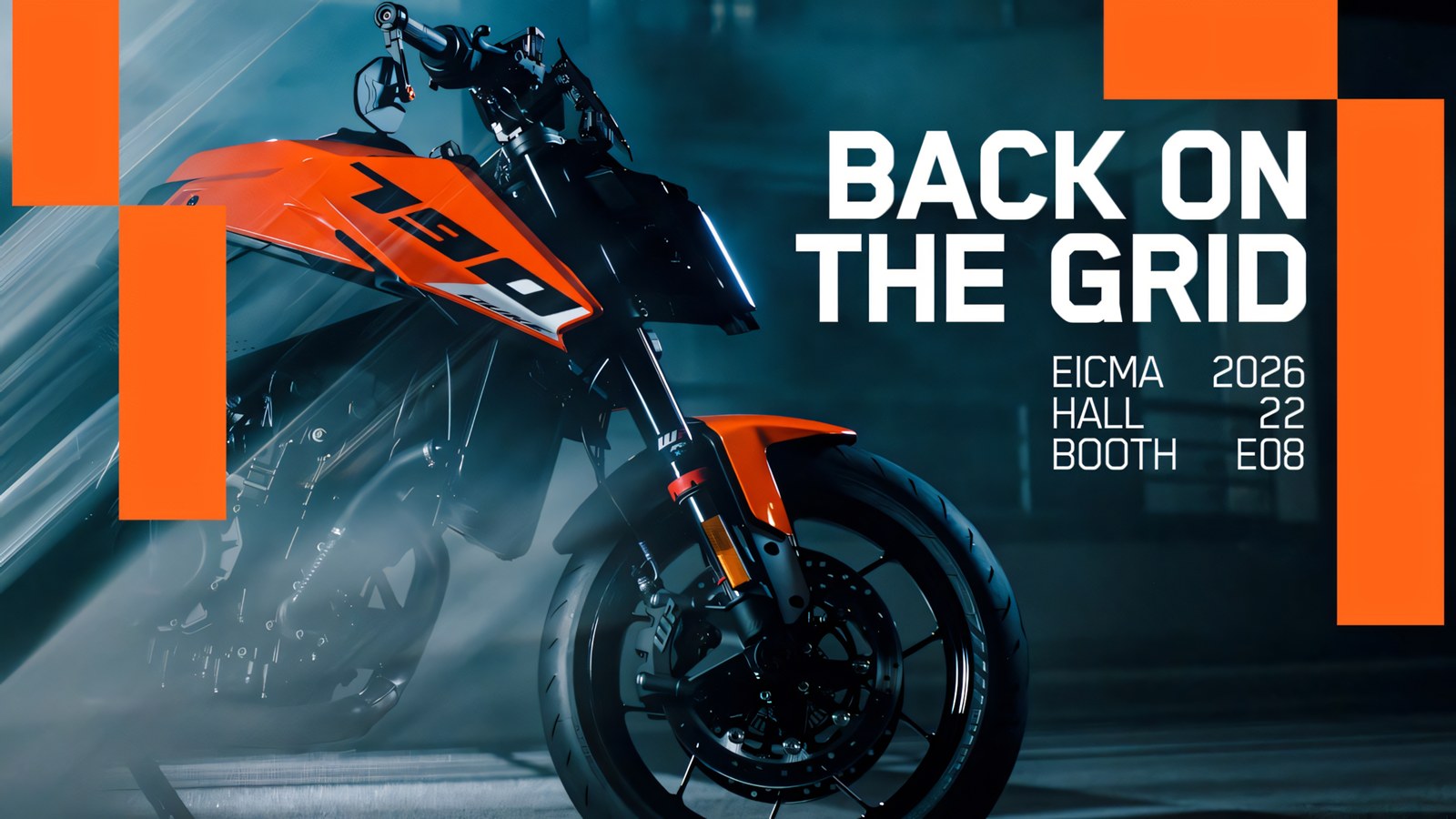 KTM to take center stage at EICMA 2026 Milan with fresh wave of performance bikes and technology