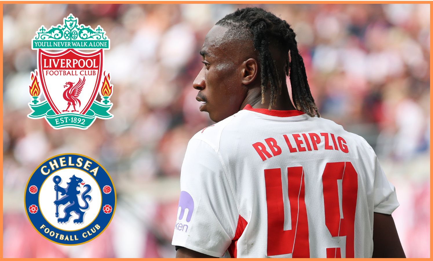 RB Leipzig's Yan Diomande has broken his silence on Chelsea and Liverpool transfer links
