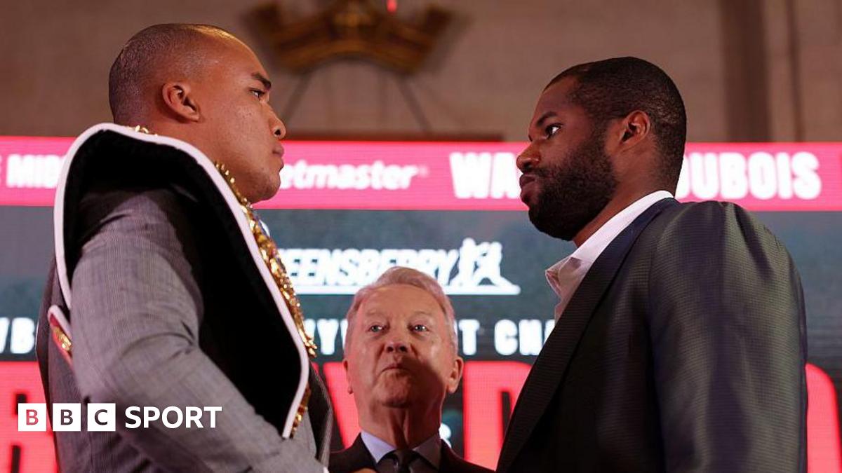 BBC Sport 2026 boxing schedule featuring major upcoming bouts