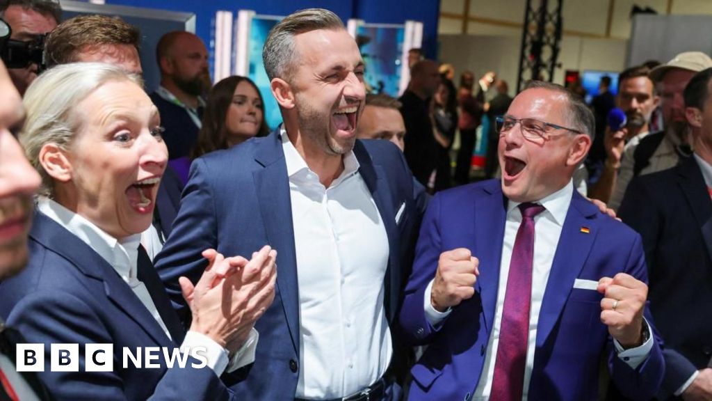 Karte oder Szene von der Wahl in Sachsen-Anhalt
