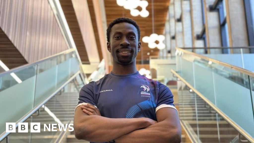 Ethan Akanni, sprinter recovering with support from Coventry University