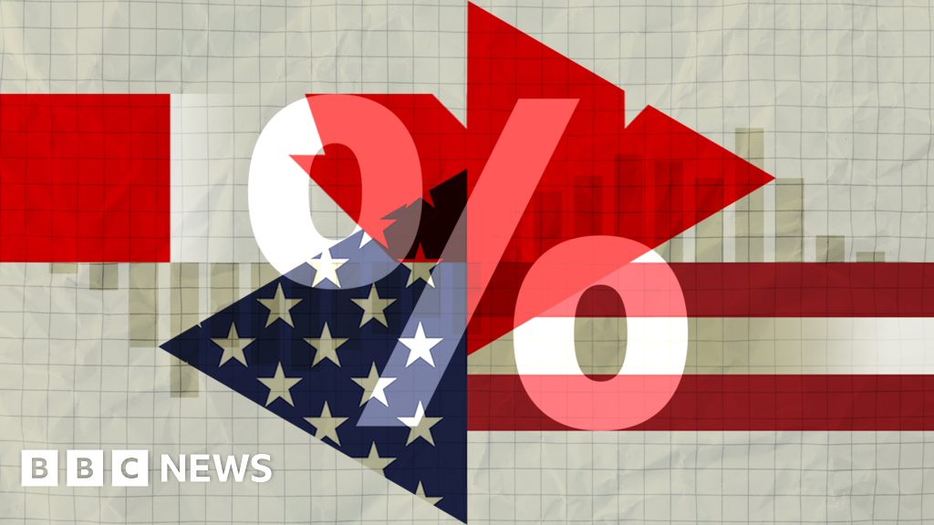 US-Canada Trade War infographic