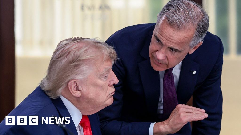 Canadian Prime Minister Mark Carney announces retaliatory tariffs