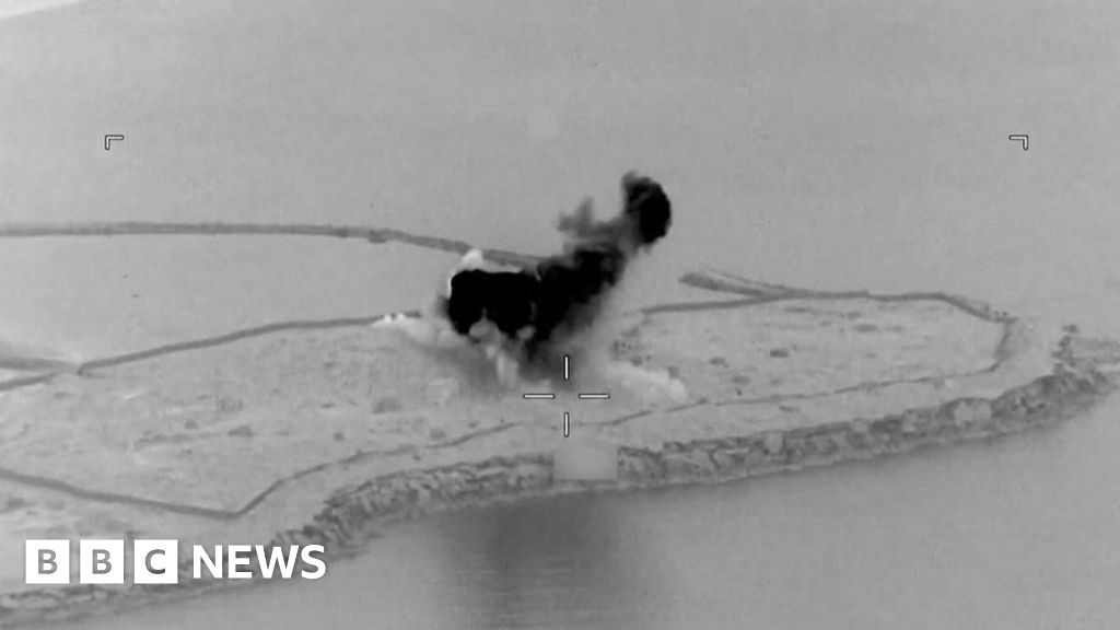 U.S. military operations area near Strait of Hormuz