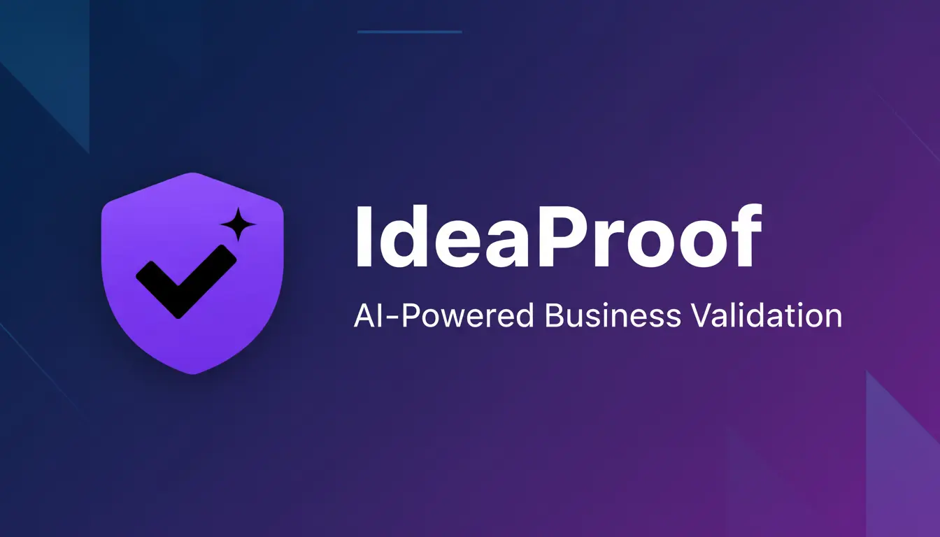 IdeaProof Idea Validation Interface