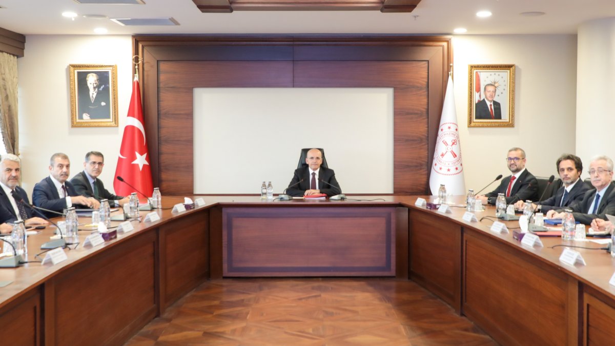 Financial committee meeting illustration