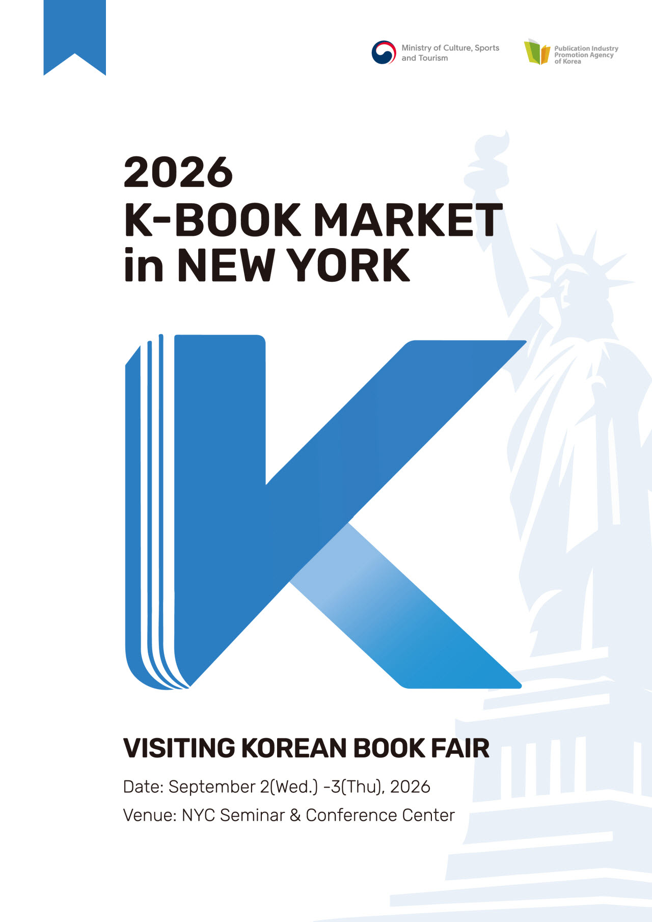 Image of a promotional graphic for the K-Literature global market initiative