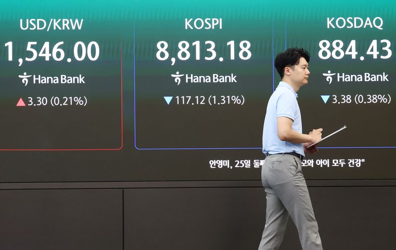 반도체주 급락장에서의 개인투자자 순매수