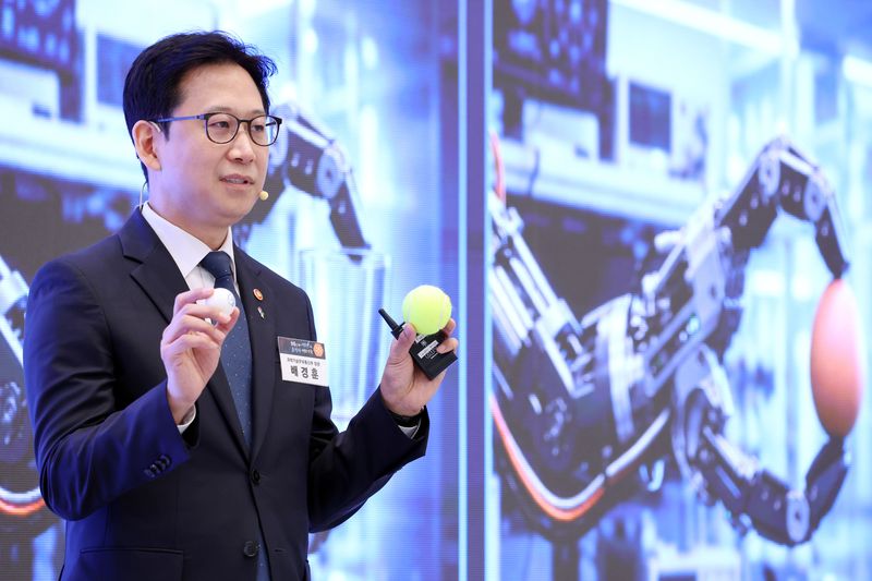 한국 정부의 AI 인프라 확대 계획을 담은 대통령실 발표 자료