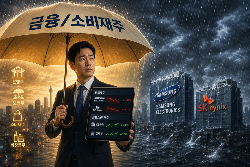 Financial stocks emerge as a safe haven
