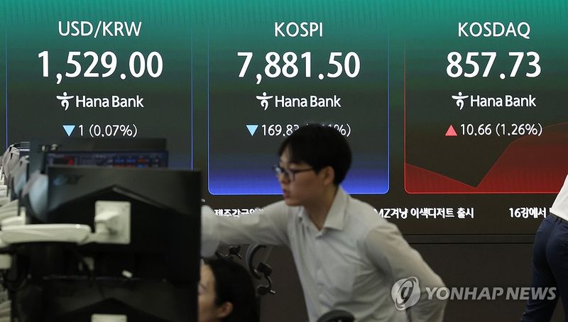 코스피 극심한 변동성 속 반도체주 재평가