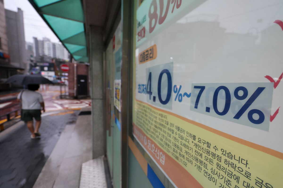 Comparison of bank deposit interest rates in South Korea