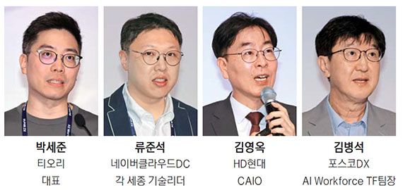 HD현대 CAIO의 제조업 AI 전환 발표 이미지