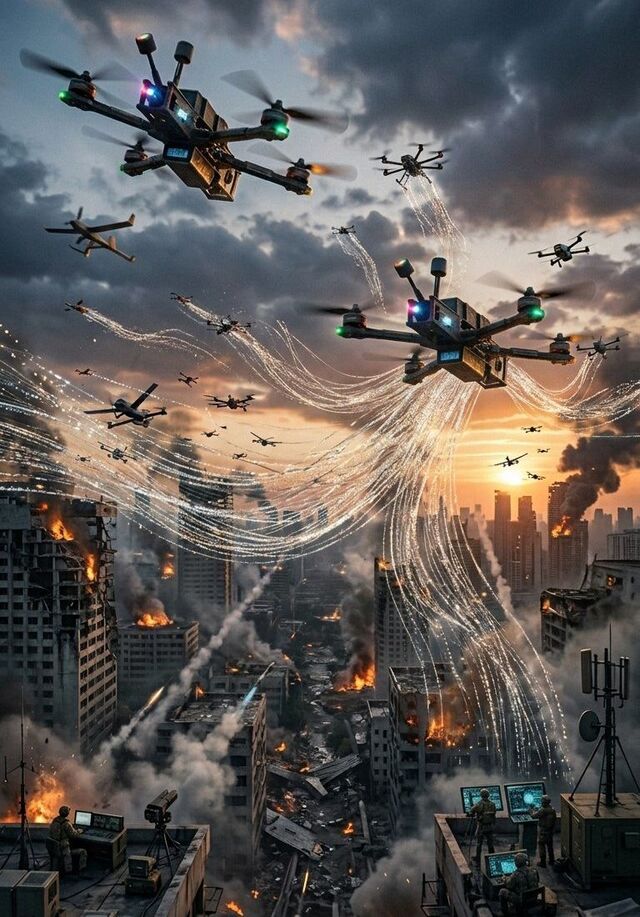 Kookmin Ilbo Image on South Korean Military Drone Adoption