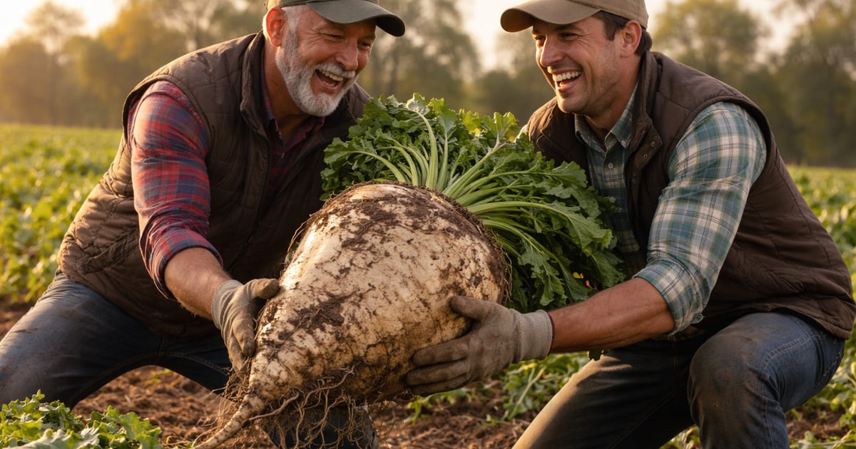 Sugar beet field