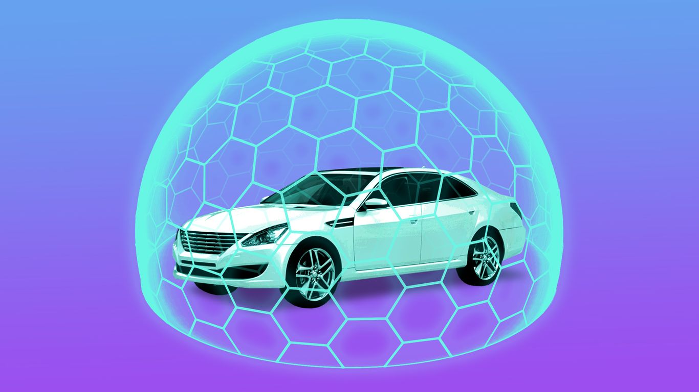 Waymo robotaxi on the road