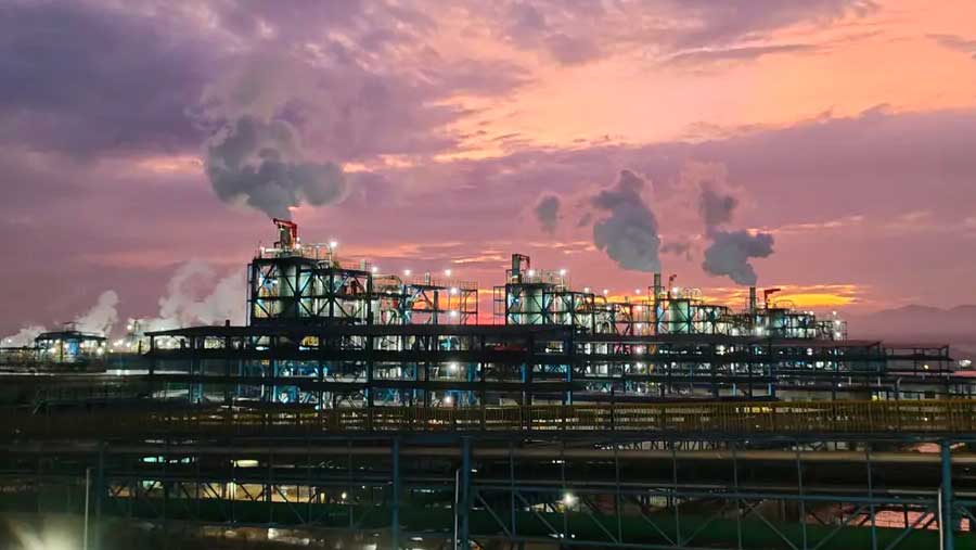 Indonesian nickel smelter facility
