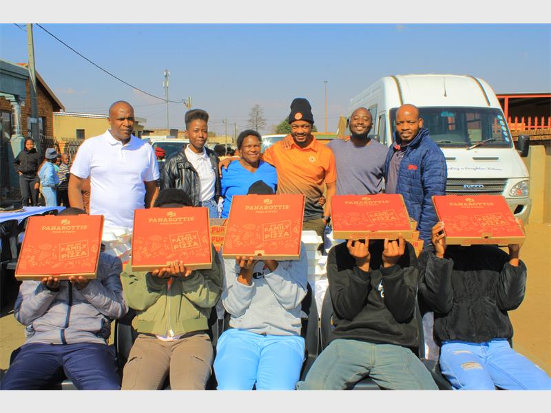 South African NGO child support program site