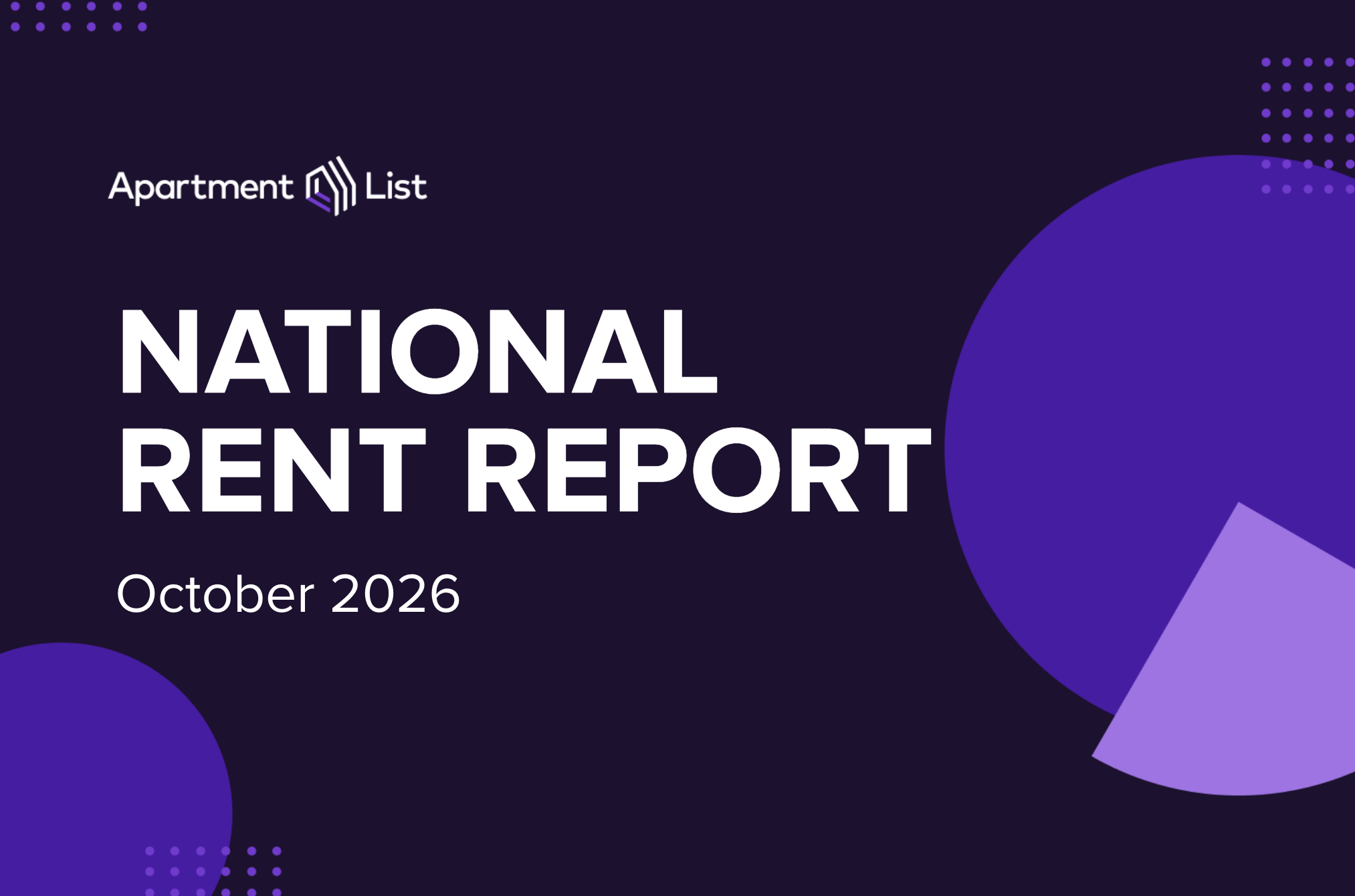 Apartment List National Rent Report