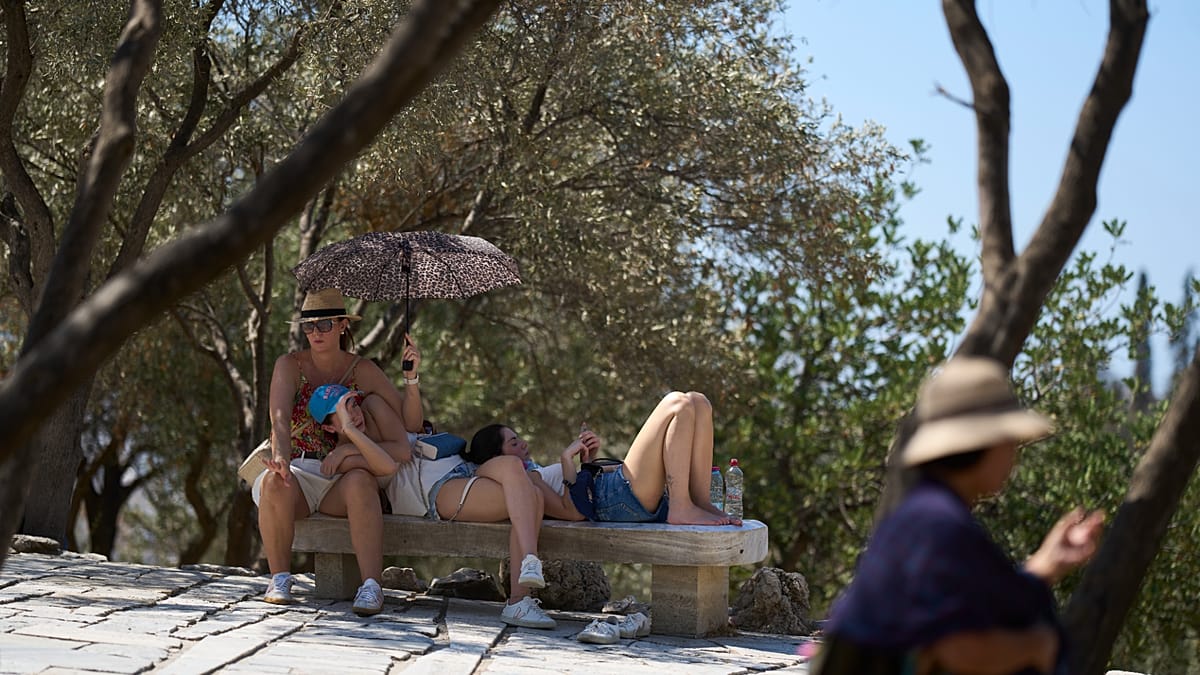 Euronews graphic accompanying the 2026 Lancet Countdown report on rising climate health risks in Europe