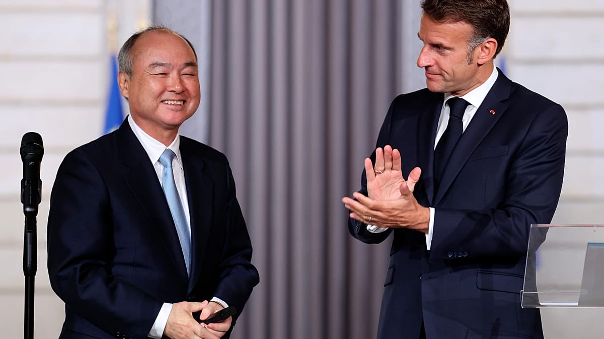 SoftBank commits €75 billion for French AI data centers