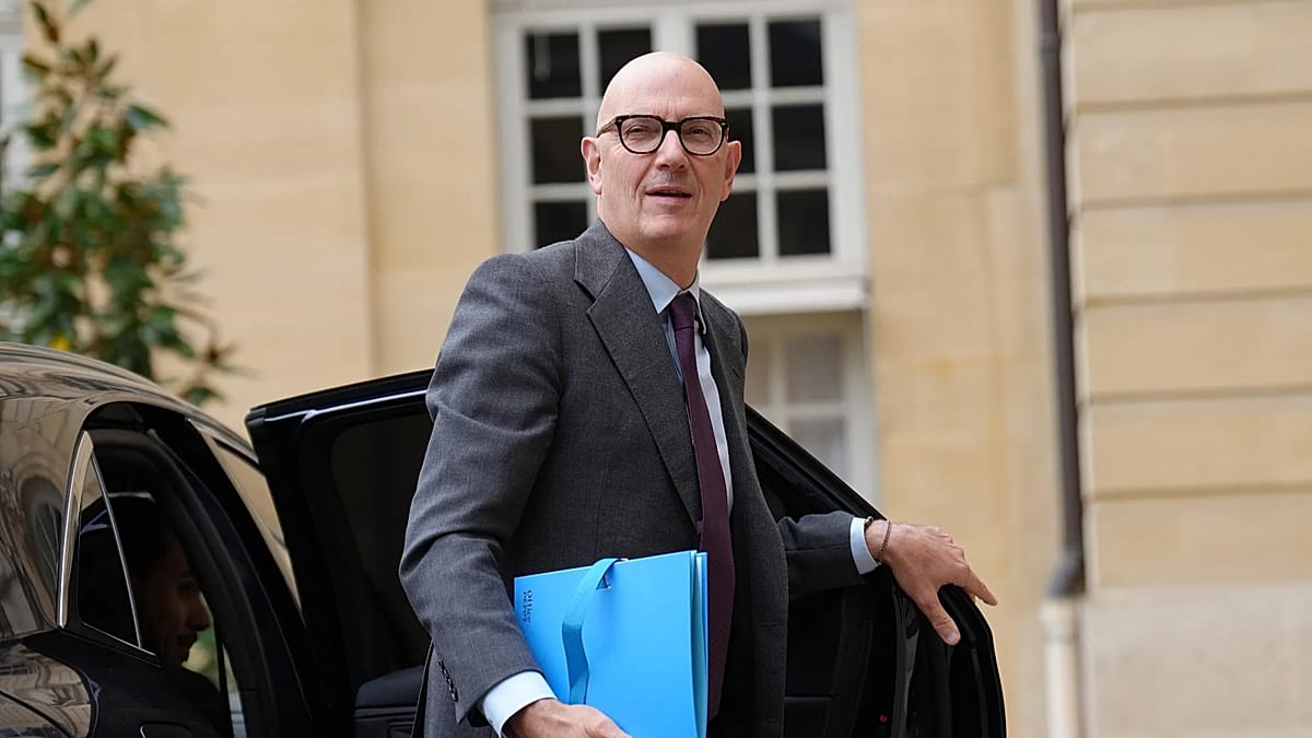 Charte montrant le ralentissement économique en France