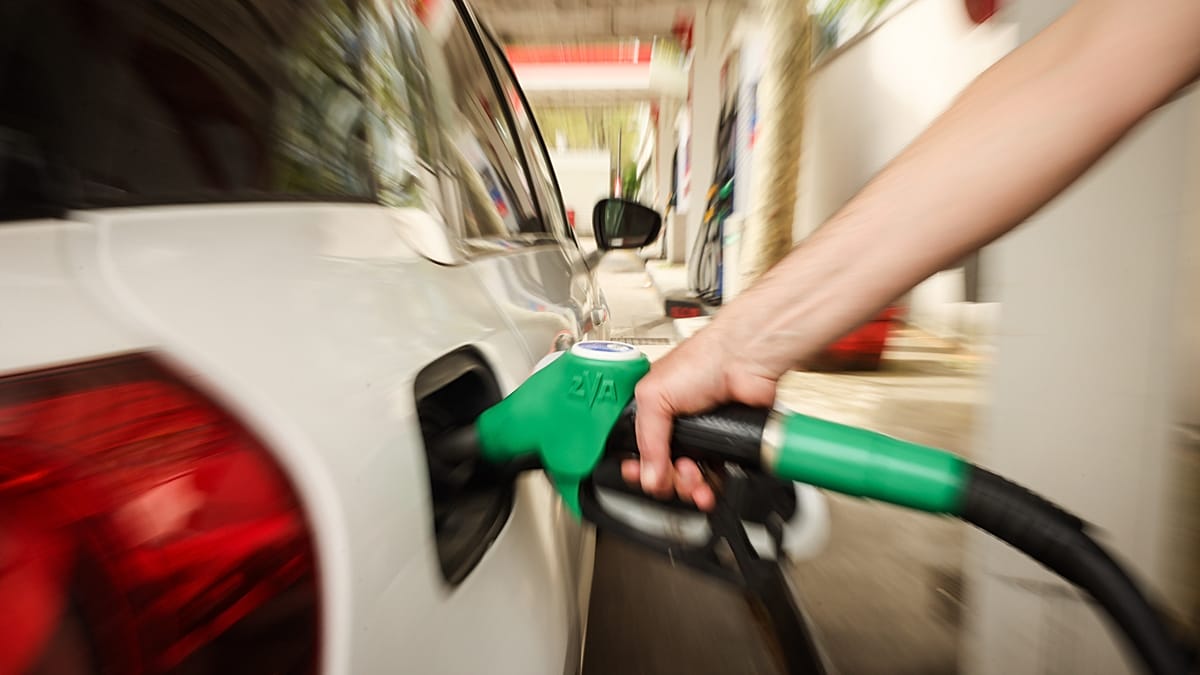 Manifestation de colère liée aux prix des carburants en France