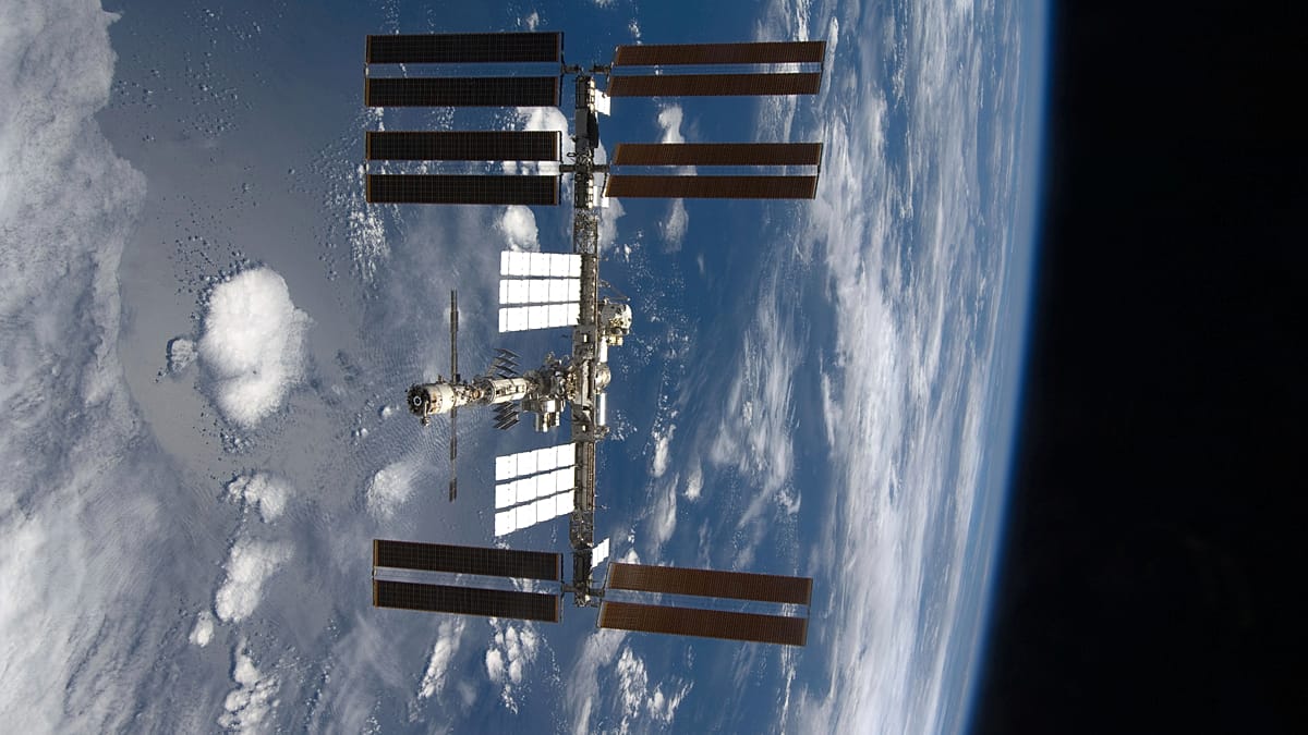 Artist's impression of a potential European-led orbital station