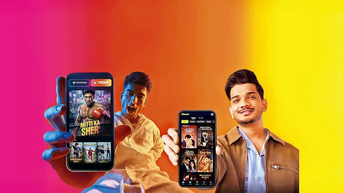 Financial Express article on the micro-drama competition among Indian streaming platforms