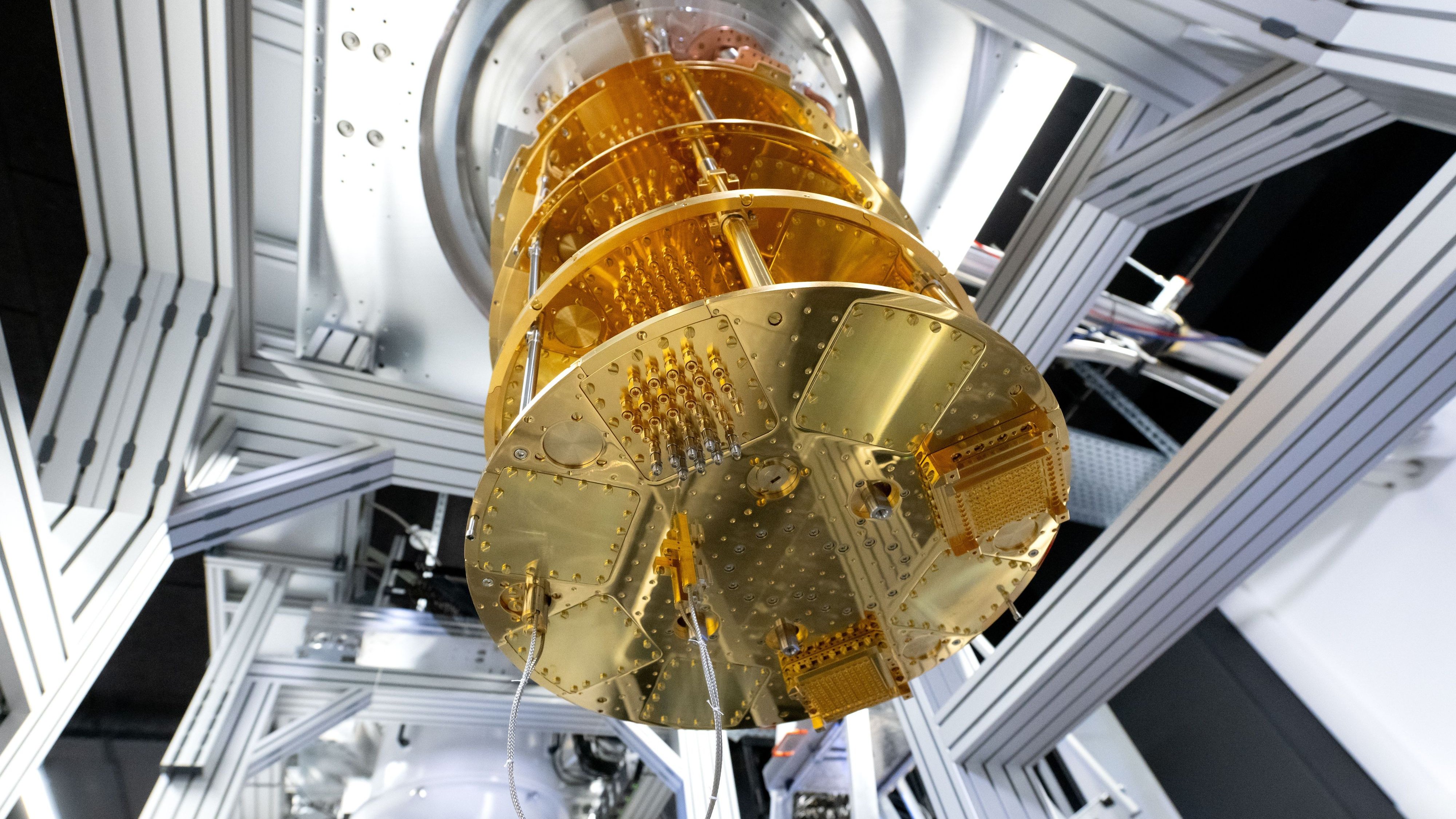 IQM quantum computer under construction