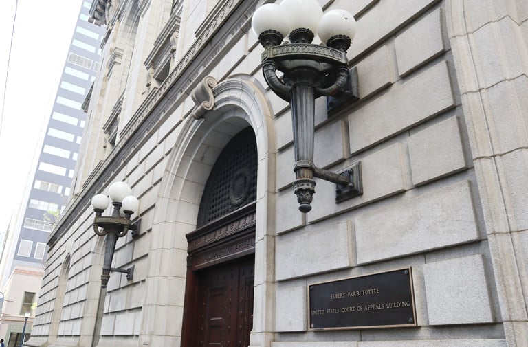 Eleventh Circuit courthouse, the site of this week's pivotal no-bond detention ruling