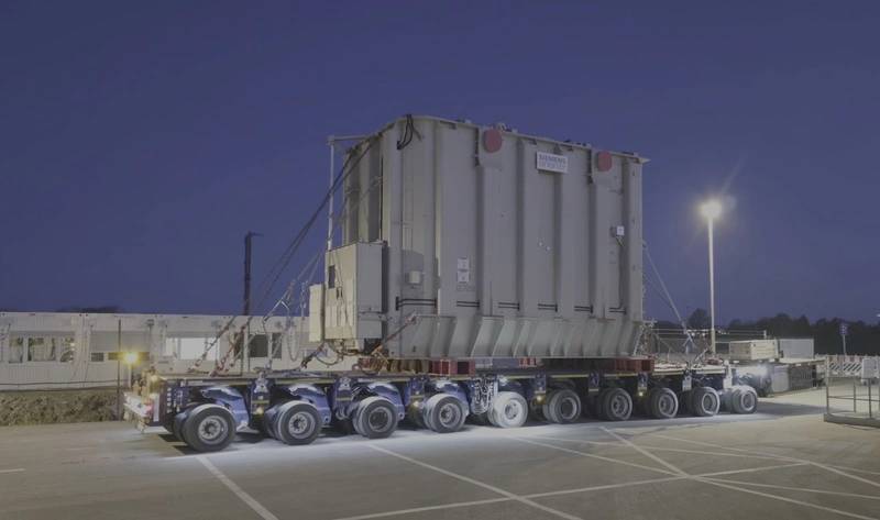 Siemens Energy NeuConnect transformer site image