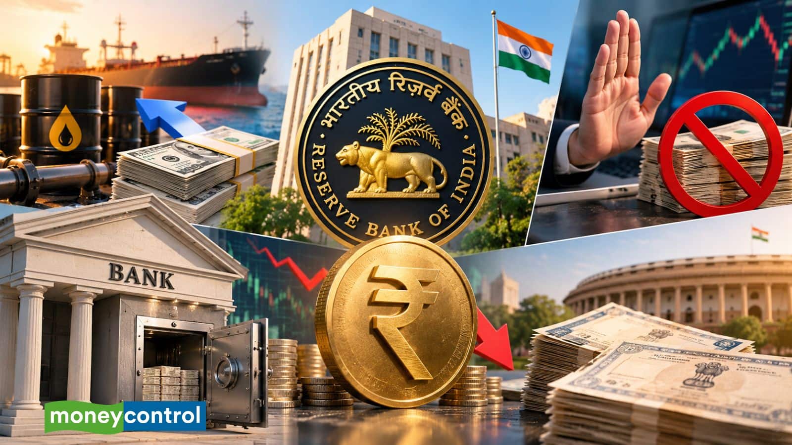 RBI measures to stabilize Indian Rupee