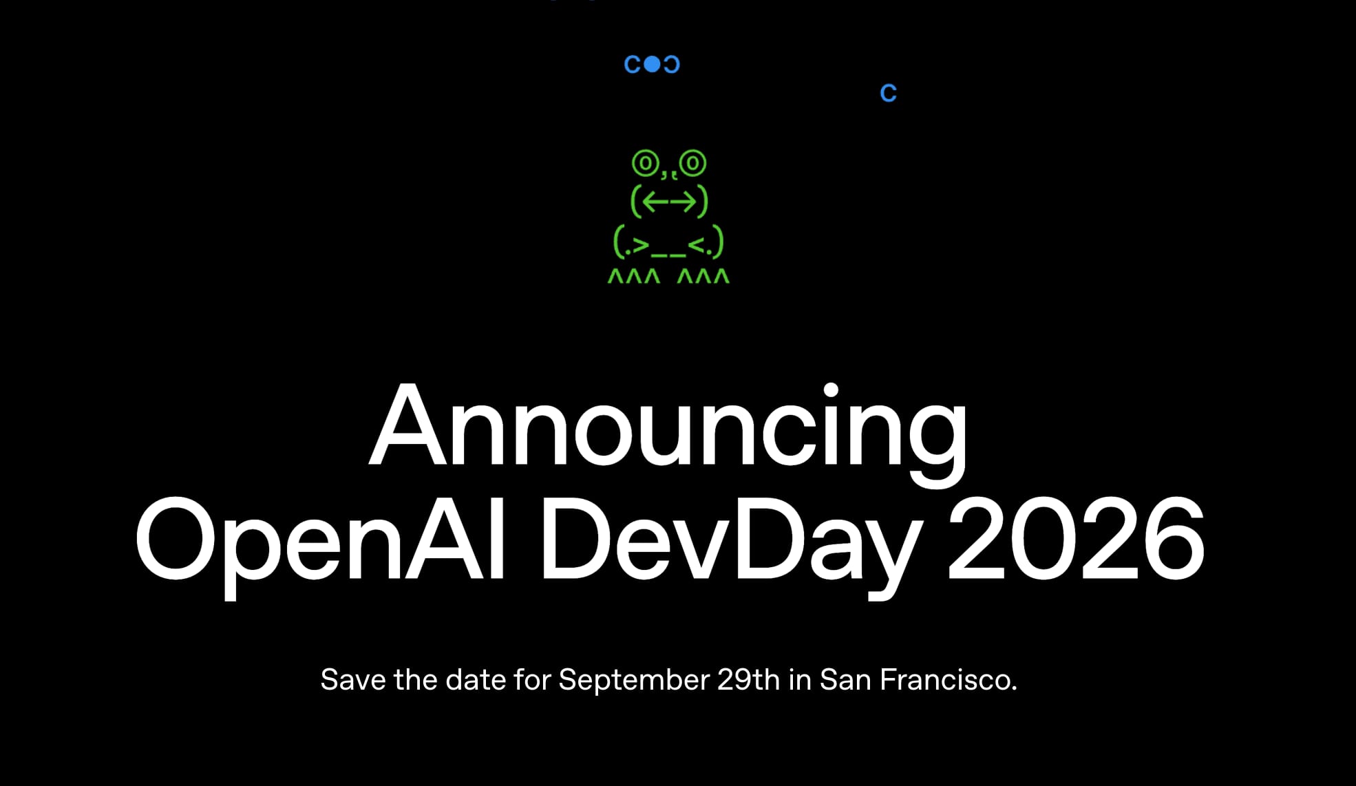 OpenAI DevDay 2026 행사 이미지